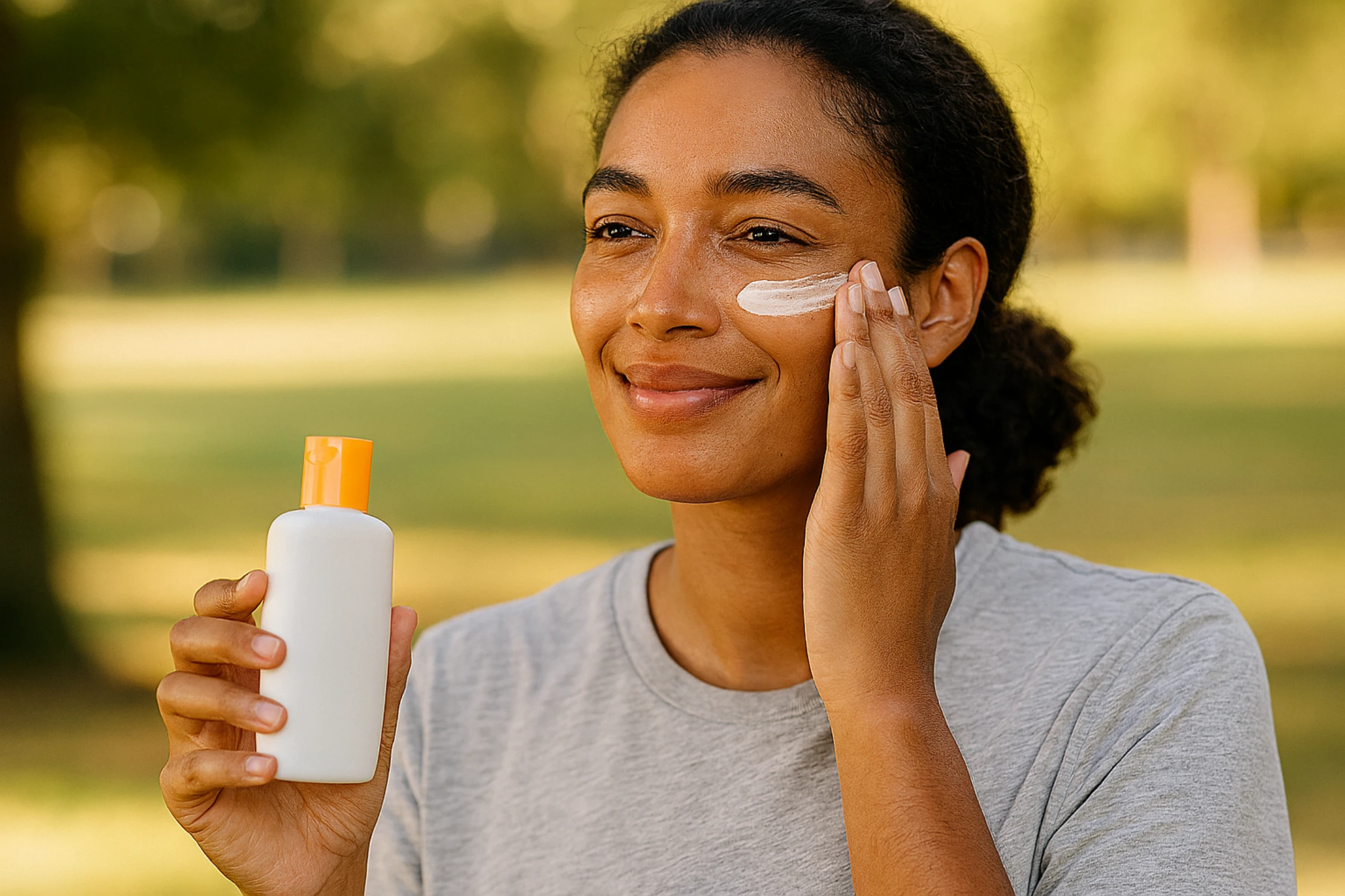 Using Sunscreen